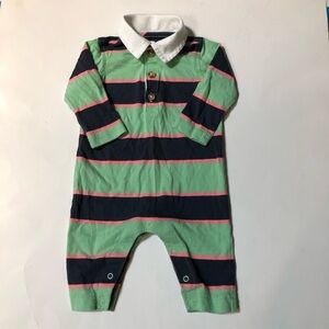 Tea Collection Parkside Rugby Polo Romper